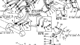 Шланг 07098-41017 Komatsu