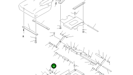 Гайка 23E-57-11160 Komatsu