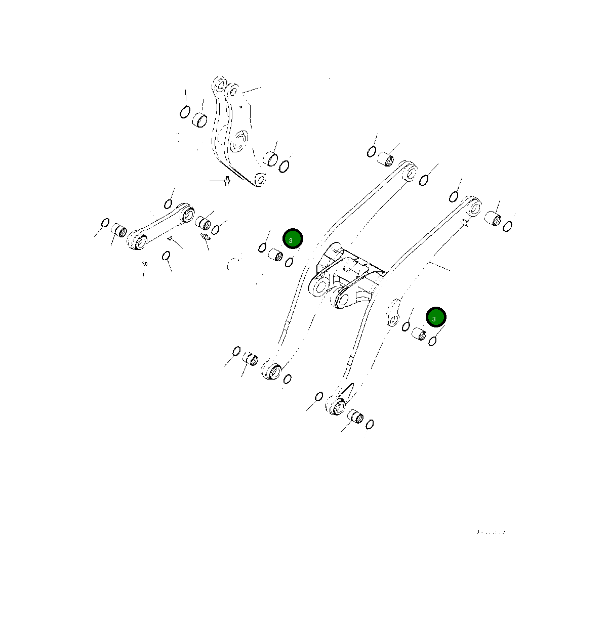 Втулка 425-70-31870 Komatsu