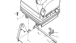 Сиденье 4202891M91 Komatsu
