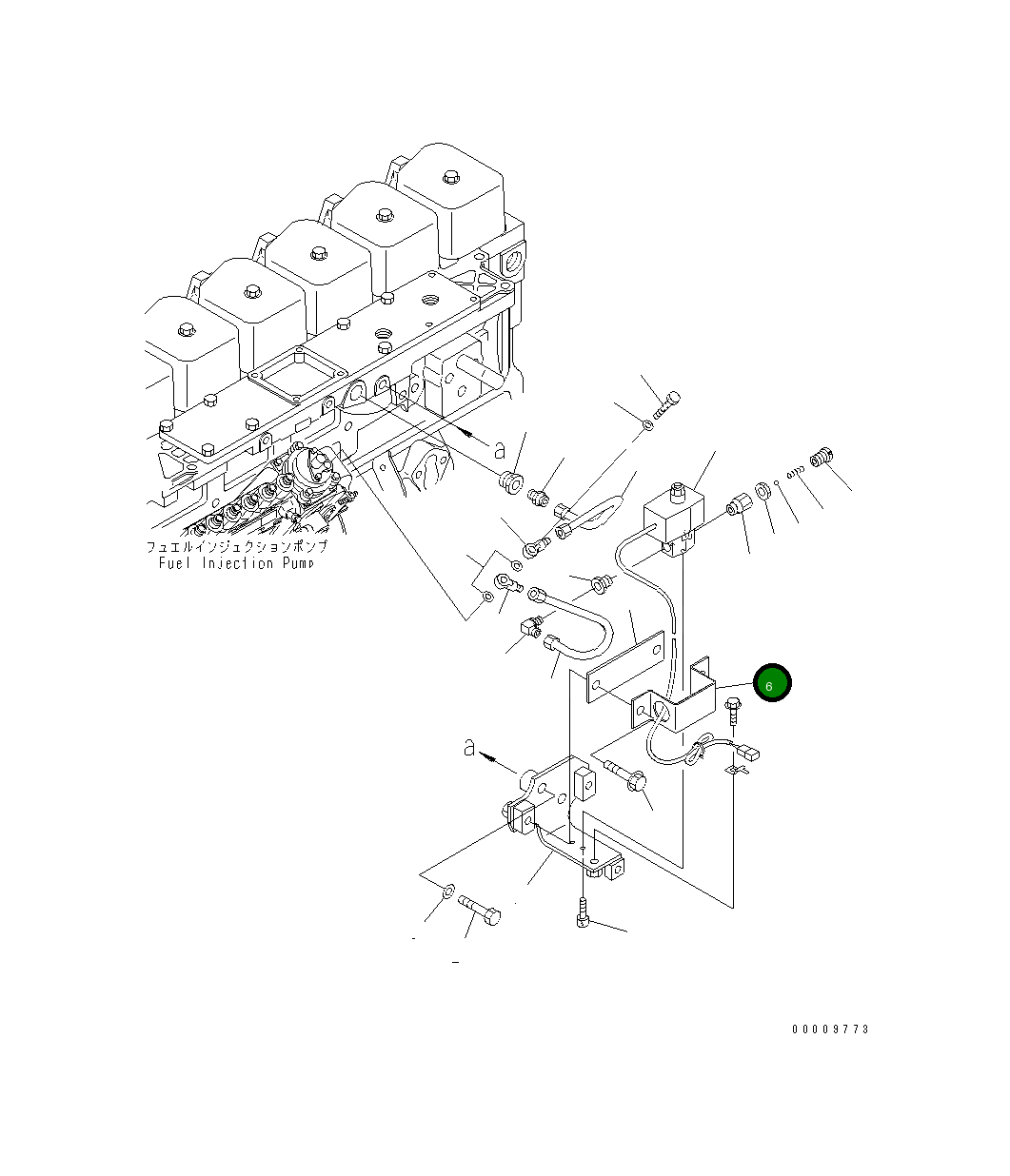 Хомут 6738-71-9230 Komatsu