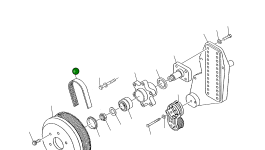 Рифлёный ремень 3098755 Komatsu