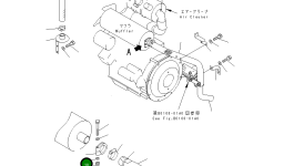 Хомут YM124664-13580 Komatsu