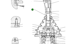 Штанга-рукоятка 2112-1213 Komatsu