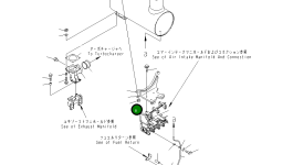 Гайка 6261-11-5190 Komatsu