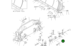 Шаровой штифт (приварной) 198-71-31270 Komatsu