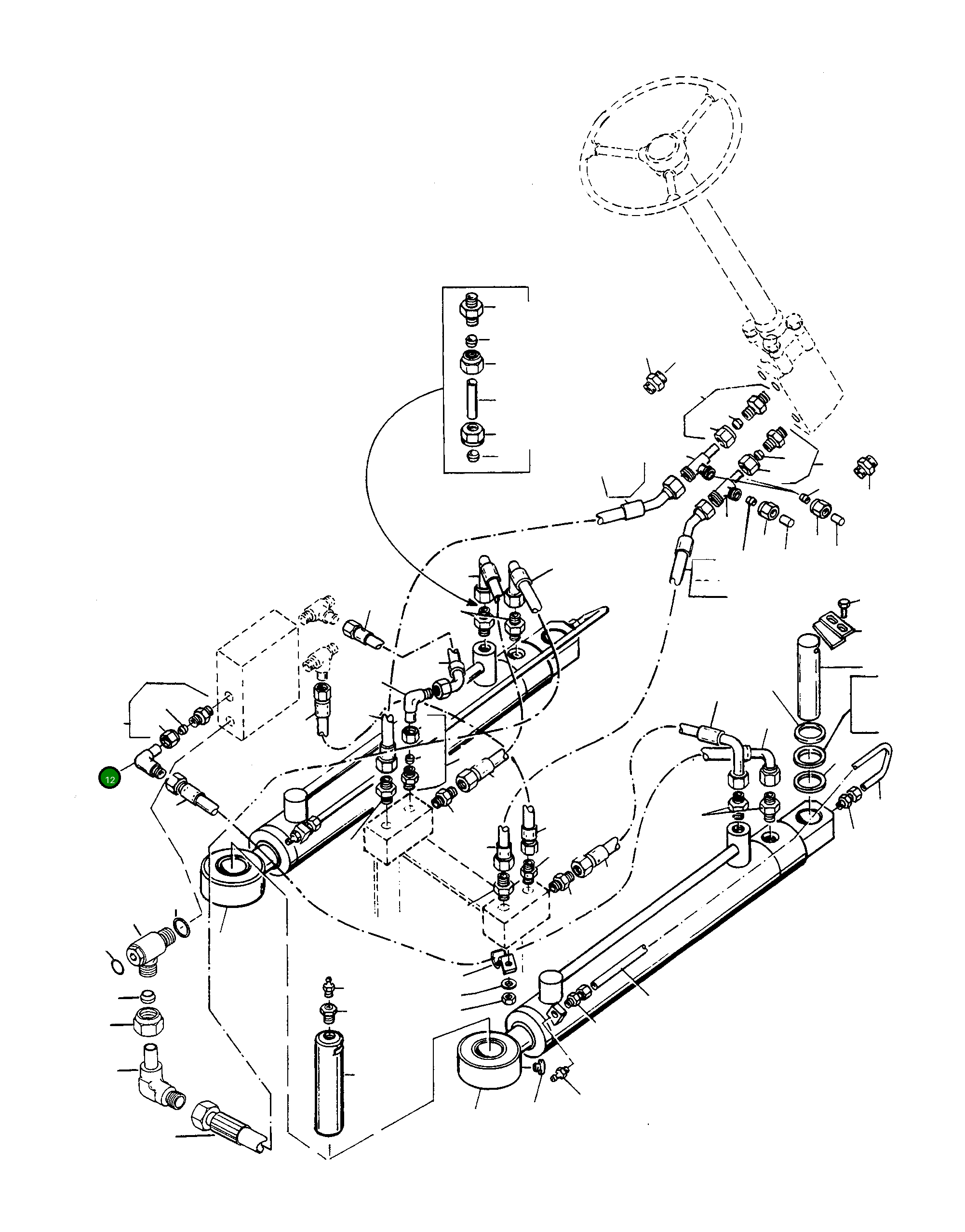 Шпилька 3002346X1 Komatsu