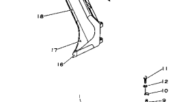 Кромка 175-957-1220 Komatsu
