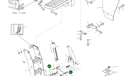 Подшипник ползуна 423-09-H4490 Komatsu