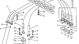 Шланг 07097-01433 Komatsu