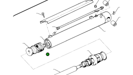 Гайка UE0000055 Komatsu