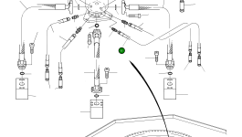 Шланг в сборе DN 25x1400 515 164 98 Komatsu