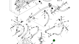 Хомут 56B-43-32740 Komatsu