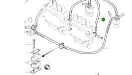 Шланг в сборе DN 50 x 2360 358 691 40 Komatsu