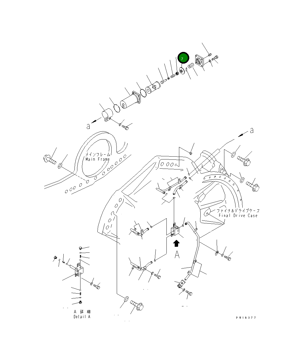 Сиденье 19M-27-12530 Komatsu