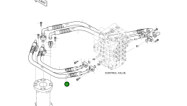 Шланг 1550L 2184-1124D219 Komatsu