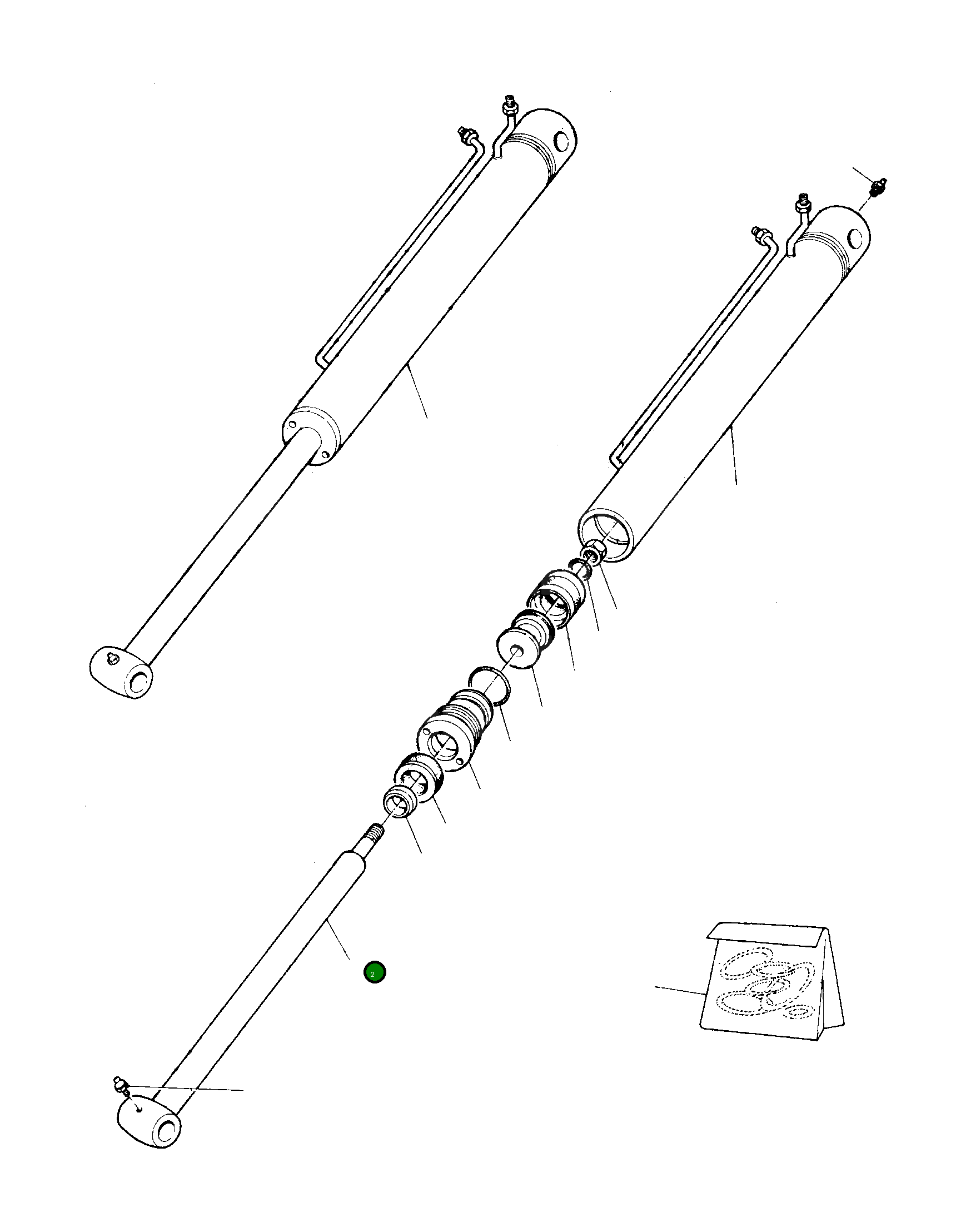 Шток UE3050040 Komatsu