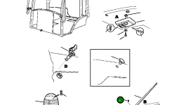 Гайка 801880205 Komatsu