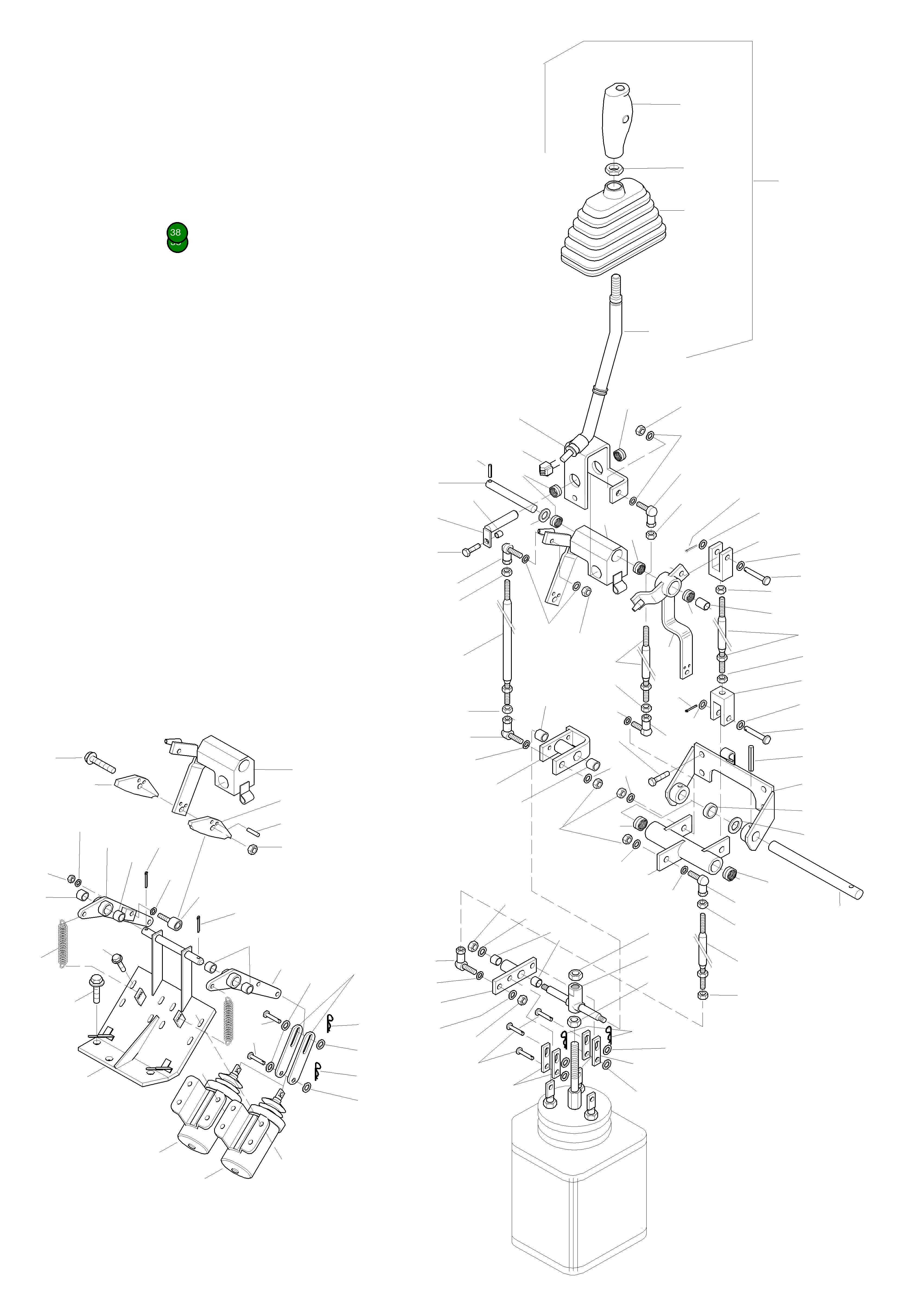 Гайка 419-00-H1130 Komatsu