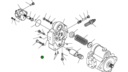 Штифт 840141045 Komatsu