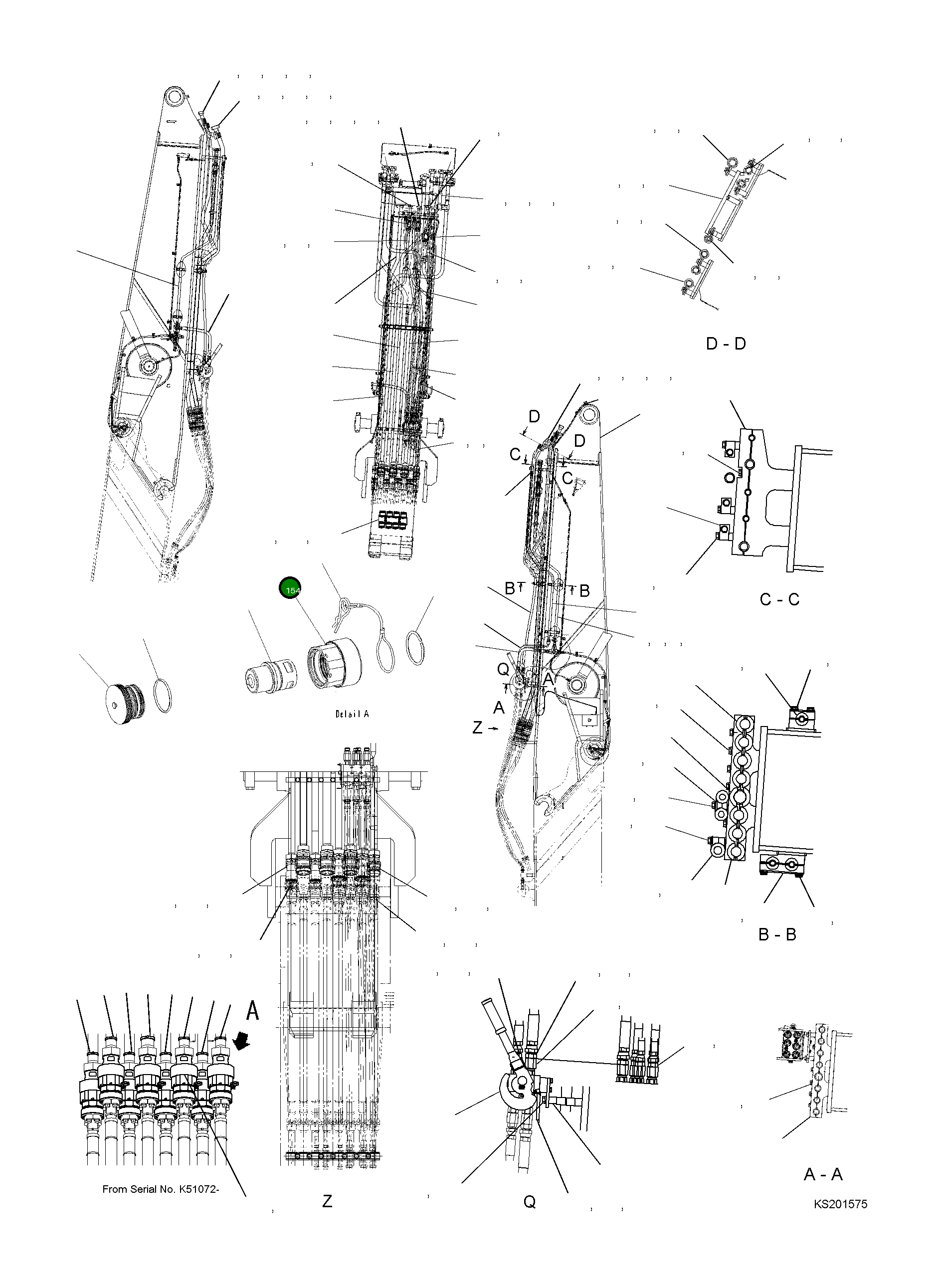 Гайка 207-62-KH970 Komatsu
