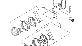 Гайка шестигранная - 1/2NC 21 330 R1 Komatsu