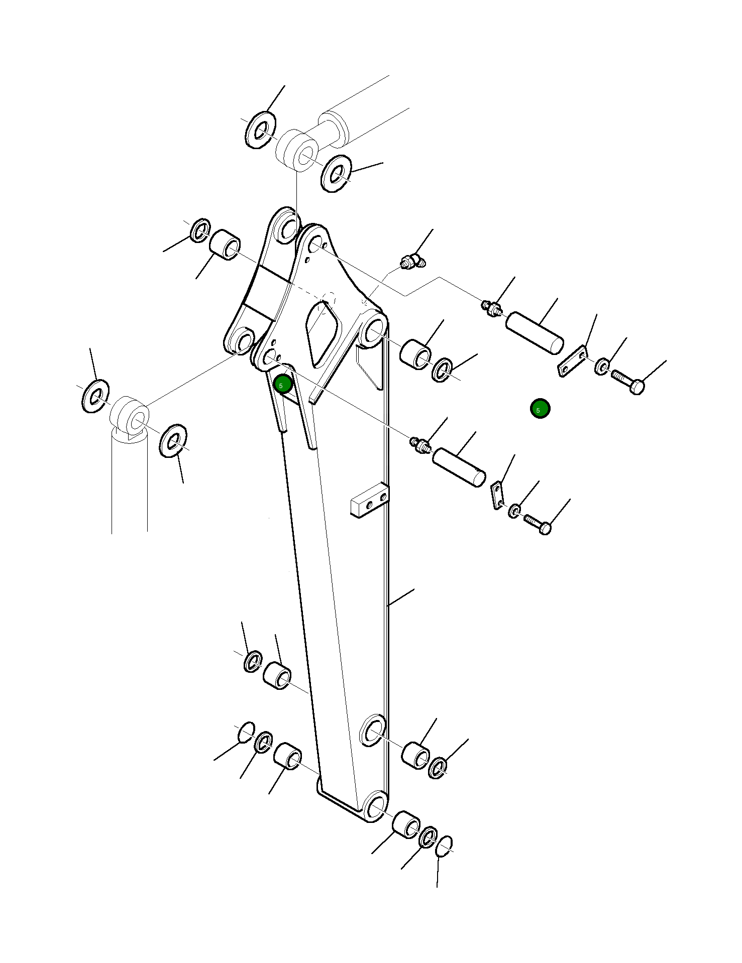 Втулка 3F2089621 Komatsu