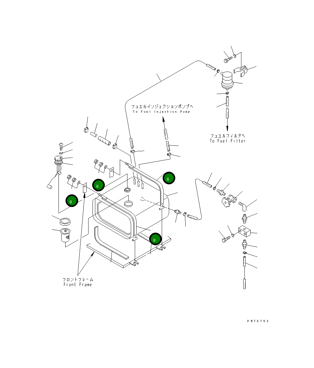 Ремень 258-20-57220 Komatsu