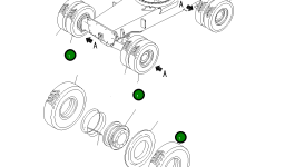 Шина 20E-31-K1180 Komatsu