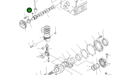 Шпонка KT05712-00518 Komatsu