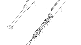 Шток UE3050040 Komatsu