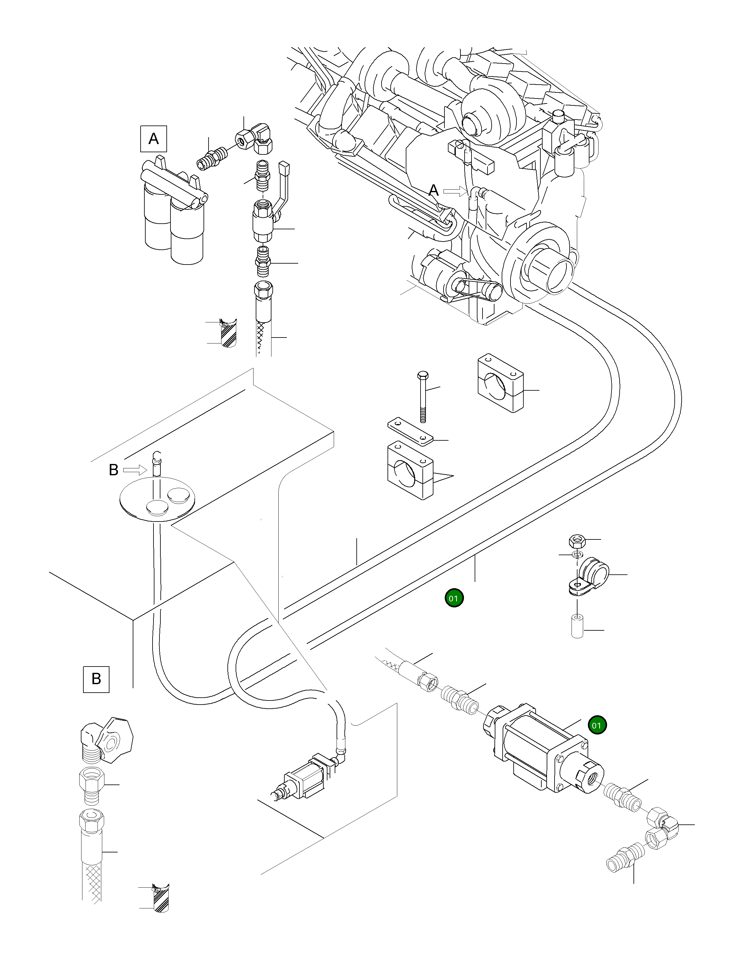 Шланг в сборе DN 32x2900 518 193 98 Komatsu