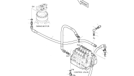 Шланг PF1/4-1360L 2184-1046D105 Komatsu