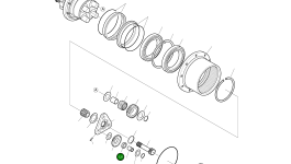 Игольчатый подшипник FRP-448-2-20 Komatsu