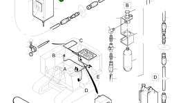 Элемент аккумулятора 765 792 73 Komatsu