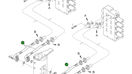 Шланг в сборе DN 40x1200 331 513 40 Komatsu
