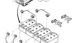 Опорная поверхность аккумулятора 593 981 40 Komatsu