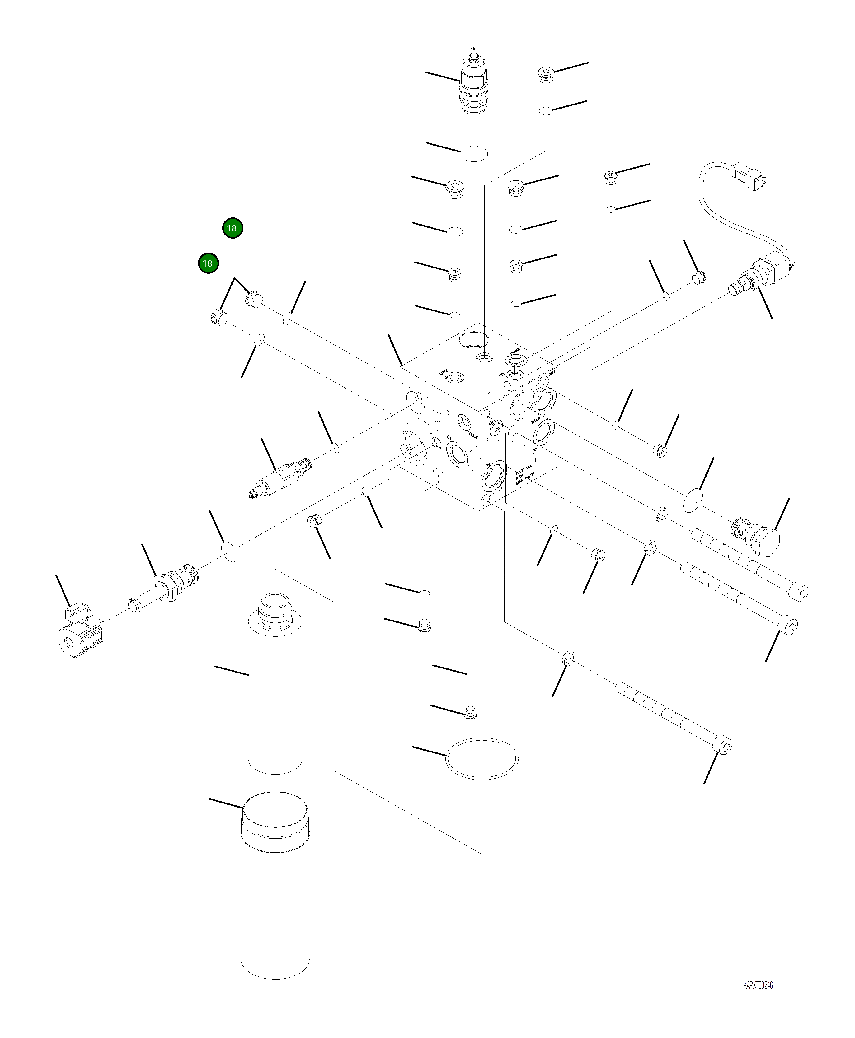 Шайба 4A1-60-25110 Komatsu