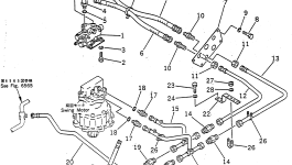 Шланг 22X-61-16590 Komatsu