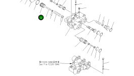 Клапан 195-15-55270 Komatsu