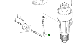 Шланг в сборе DN 25x620 513 598 98 Komatsu