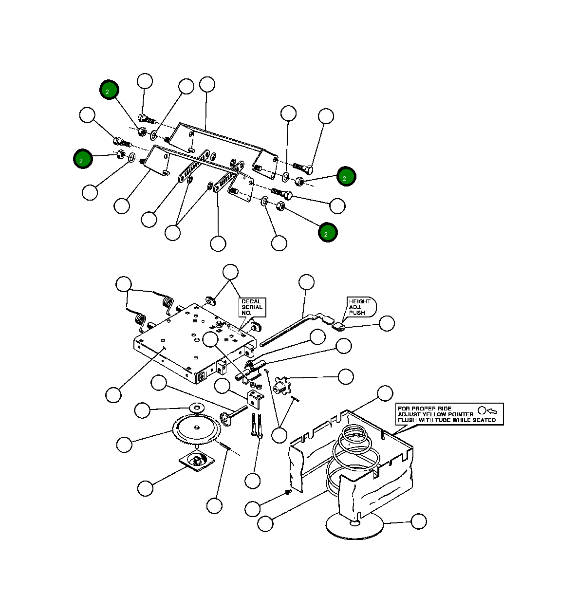 Контргайка - 3/8" - 16NC (2) VZ7785 Komatsu