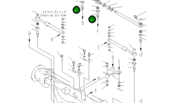 Шарик шарнира 234-27-31430 Komatsu