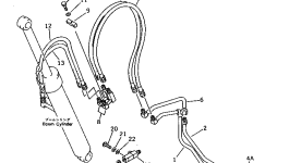 Трубка 20T-62-56830 Komatsu