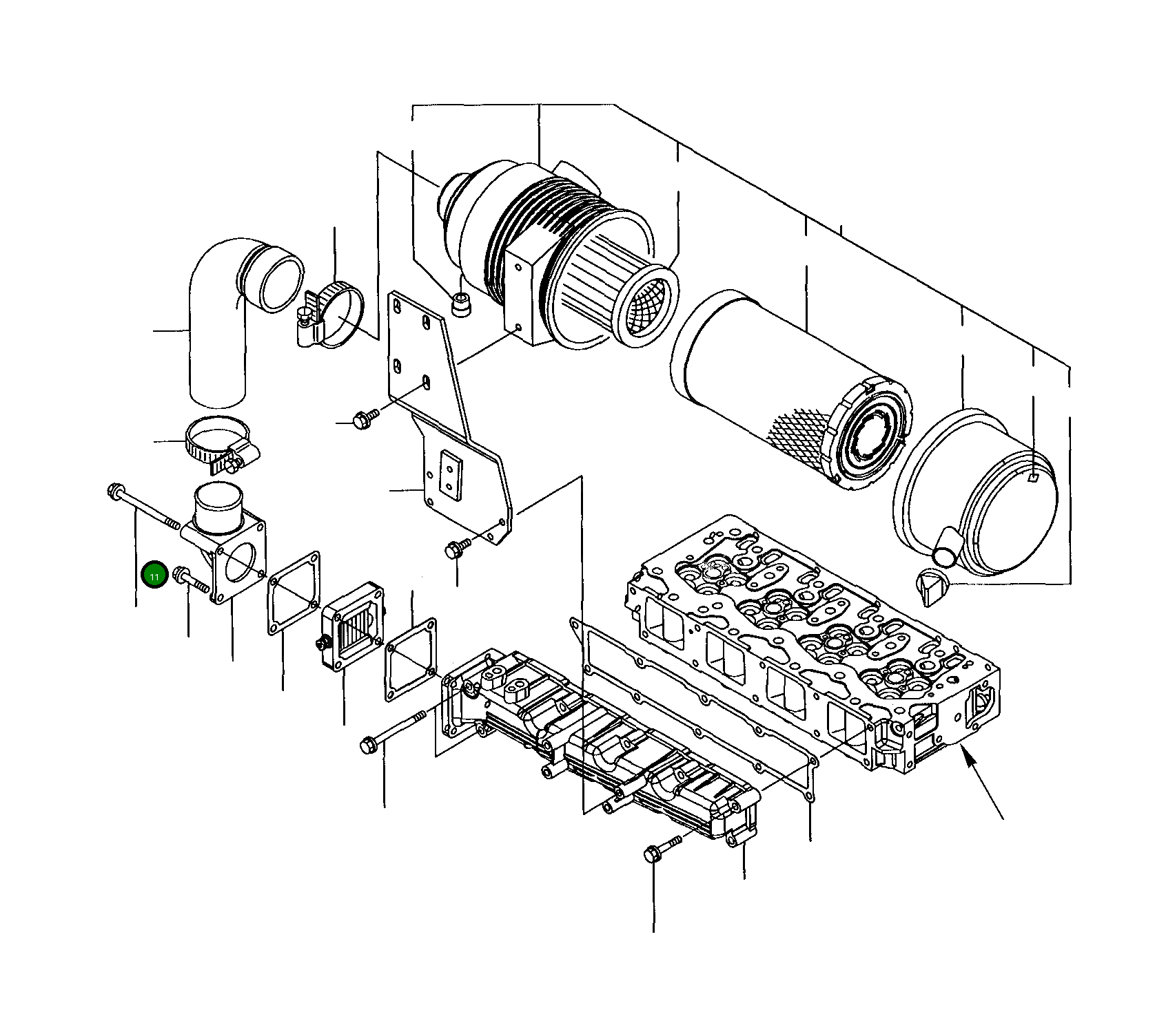 Втулка 37B-01-11310 Komatsu