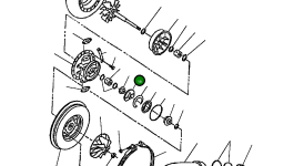 Упорный подшипник турбины 1242 024 H1 Komatsu