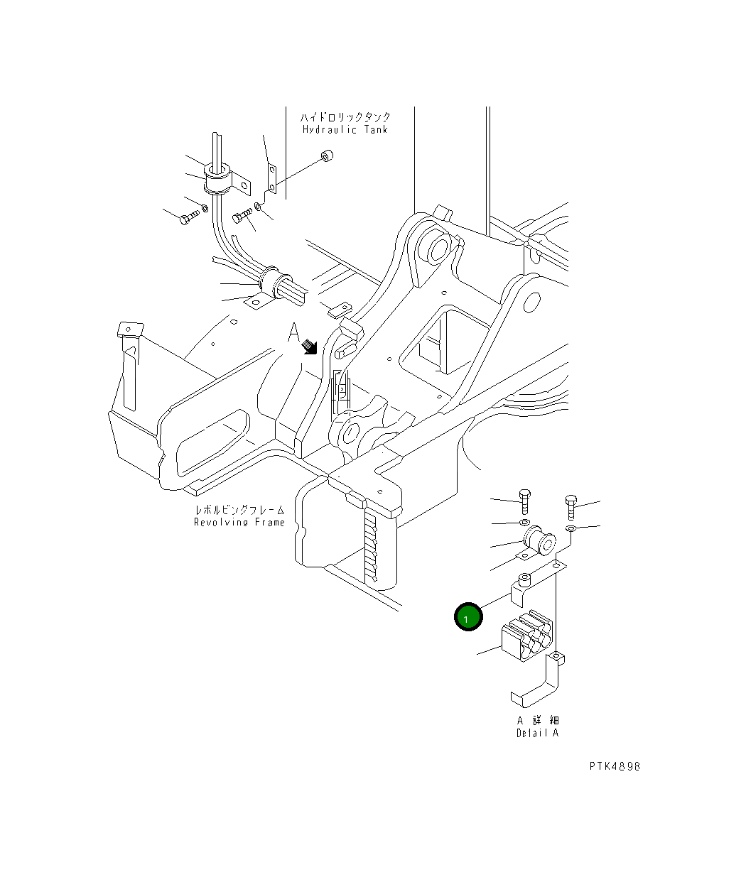Хомут 20U-62-32951 Komatsu
