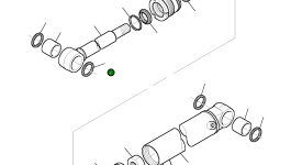 Шток 3F2099054 Komatsu