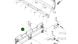Отвал 154-70-72110 Komatsu