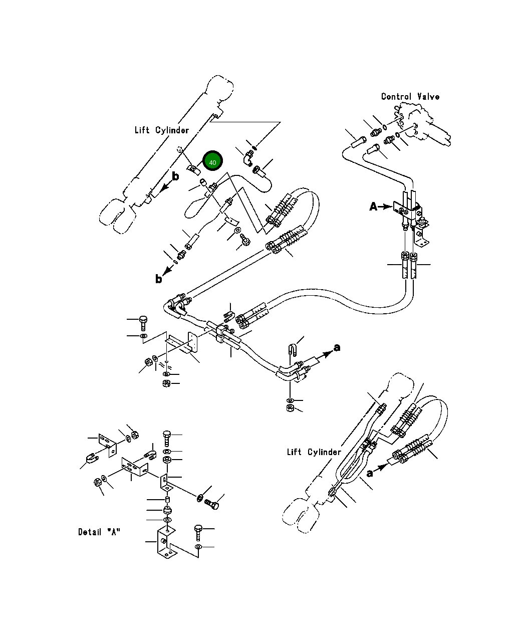 Хомут 417-62-13760 Komatsu